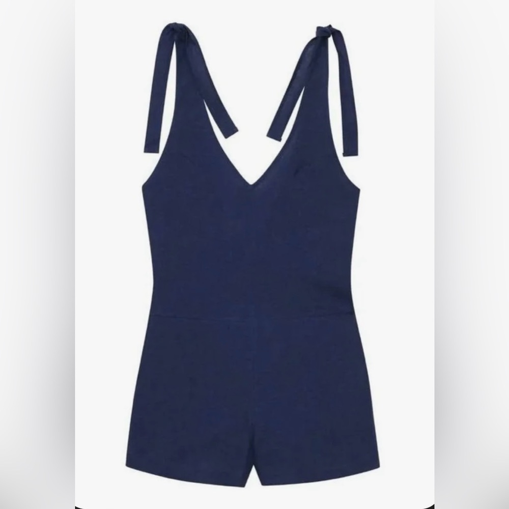 NWT Fordays Linen Romper